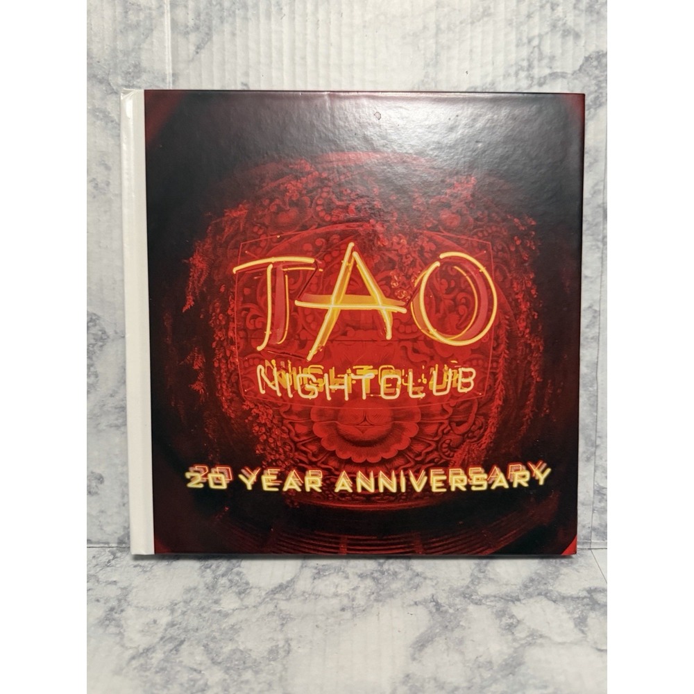 TAO Nightclub 20th Anniversary Commemorative Photo Album Book Las Vegas Rare